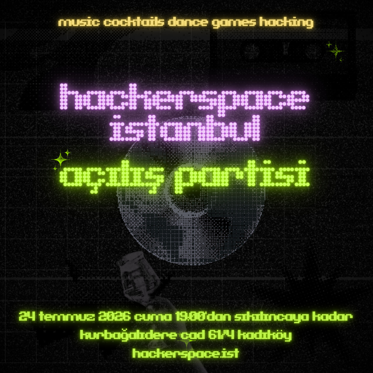 Hackerspace İstanbul açılış partisi